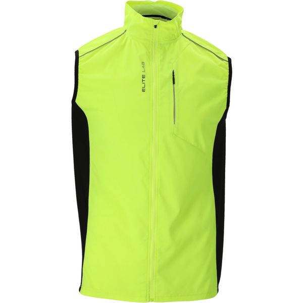 Kurtka wodoodporna poliester Elite Lab Shell X1. Czarne kurtki męskie ELITE LAB, m, bez wzorów, z poliesteru, do biegania. Za 196.00 zł.