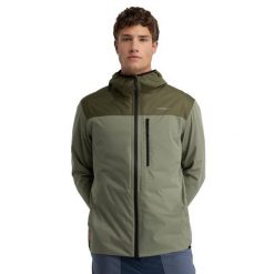 Męska przeciwdeszczowa kurtka trekkingowa Siroko Ventra Green. Zielone kurtki sportowe męskie SIROKO, na zimę, m, bez wzorów, trekkingowe. Za 382.00 zł.