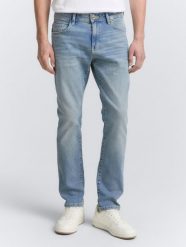 Męskie Spodnie Jeansowe Tom Tailor TTJOSH REGULAR stone wash denim 1048363 10283. Spodnie materiałowe męskie Tom Tailor, l, bez wzorów, z denimu. Za 159.99 zł.