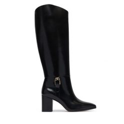 Kozaki LAUREN RALPH LAUREN. Czarne kozaki damskie Lauren Ralph Lauren, bez obcasa, na słupku. Za 1,599.00 zł.