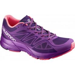 Salomon Buty Do Biegania Sonic Aero W Cosmic Purple/Azalee Pink/Madder Pink 38.0. Obuwie sportowe damskie marki Salomon. W wyprzedaży za 315.00 zł.