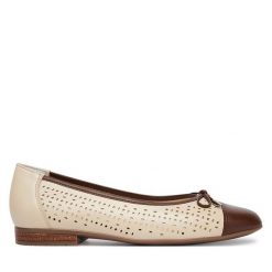 Baleriny Ara. Baleriny damskie Ara, bez wzorów, bez obcasa. Za 529.99 zł.