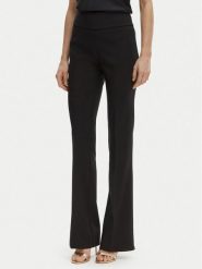 Rinascimento Spodnie materiałowe CFC0127876003 Czarny Slim Fit. Czarne spodnie materiałowe damskie Rinascimento, l, bez wzorów, z materiału. Za 439.99 zł.