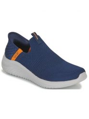 Skechers Sneakersy Slip-Ins Ultra Flex 3.0 - Smooth Step 403844L/NVY Granatowy. Niebieskie buty sportowe chłopięce Skechers, bez wzorów, z materiału, bez zapięcia. Za 269.99 zł.