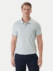Calvin Klein Polo LV04LC254G Zielony Slim Fit. Zielone koszulki polo męskie Calvin Klein, m, bez wzorów, z bawełny, bez ramiączek. Za 289.99 zł.