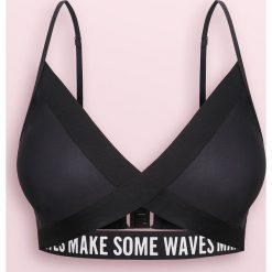 Komplet bikini z napisami - Czarny. Bikini damskie marki Cropp. Za 69.99 zł.