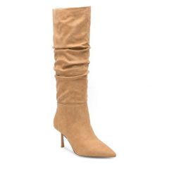 Kozaki Nine West. Brązowe kozaki damskie Nine West, bez obcasa, na szpilce. Za 329.99 zł.