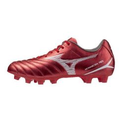 Buty piłkarskie Mizuno Monarcida Neo 3 Select FG. Białe buty sportowe męskie Mizuno, bez zapięcia, do piłki nożnej. W wyprzedaży za 239.99 zł.