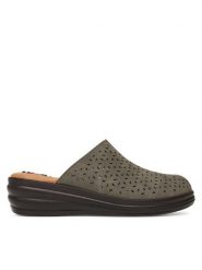 Go Soft Klapki LA3J7701-7 Szary. Szare klapki damskie GO SOFT, bez wzorów, z materiału, bez obcasa. Za 95.99 zł.