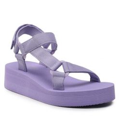 Sandały DeeZee. Białe sandały dziewczęce DeeZee, bez zapięcia. Za 89.99 zł.