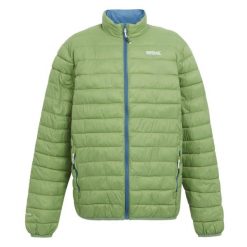 Męska Kurtka Ocieplana Hillpack II. Zielone kurtki sportowe męskie Regatta, m, bez wzorów, z puchu, trekkingowe. Za 145.99 zł.