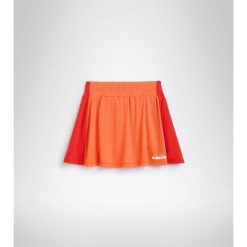 Spódniczka do tenisa damska Diadora L. CORE SKIRT red italy. Brązowe spódnice damskie Diadora, l, bez wzorów, sportowe, sportowe. Za 59.99 zł.
