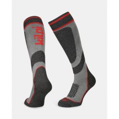 Skarpety narciarskie unisex Kilpi ANXO-U. Szare skarpety damskie Kilpi, bez wzorów. Za 112.21 zł.