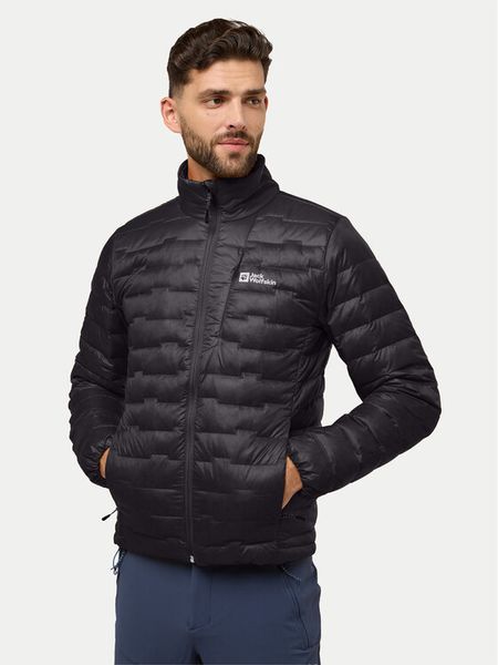 Jack Wolfskin Kurtka puchowa Passamani A61836 Czarny Regular Fit. Czarne kurtki męskie Jack Wolfskin, m, bez wzorów, z puchu, outdoorowe. Za 699.99 zł.