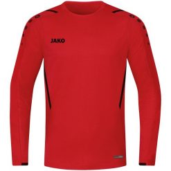 Bluza Jako Challenge. Czarne bluzy męskie Jako, xl, bez wzorów, z elastanu, bez kaptura. Za 171.00 zł.