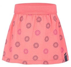 Spódniczka dziecięca Loap Besrie różowa. Czerwone spódniczki dla dziewczynek ÀLG, z aplikacjami, z bawełny, mini. Za 111.99 zł.