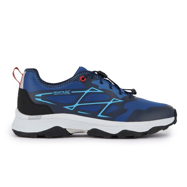 Męskie buty sportowe Blaze z powłoką hydrofobową. Niebieskie trekkingi męskie Regatta, do biegania. Za 199.99 zł.