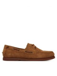 Polo Ralph Lauren Mokasyny Merton Boat Cs Bts 803P07645001 Brązowy. Brązowe mokasyny męskie Polo Ralph Lauren, ze skóry. Za 859.99 zł.