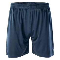 Męskie Szorty Masowe. Niebieskie krótkie spodenki sportowe męskie MARTES ESSENTIALS, m, bez wzorów, z materiału, na fitness i siłownię. Za 47.99 zł.