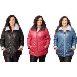 Lekko ocieplona kurtka DUŻE ROZMIARY. Kurtki damskie marki Moda Size Plus Iwanek. Za 199.90 zł.