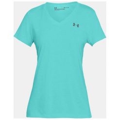 Under Armour Koszulka damska Threadborne Train SSV Twist turkusowa r. L (1289650-425). Bluzki damskie Under Armour. Za 99.78 zł.