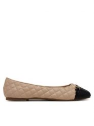 Aldo Baleriny Leanne 13648260 Beżowy. Brązowe baleriny damskie Aldo, bez wzorów, ze skóry, bez obcasa. Za 229.99 zł.