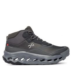 Trekkingi On. Czarne obuwie sportowe damskie On, bez wzorów, trekkingowe. Za 1,039.00 zł.
