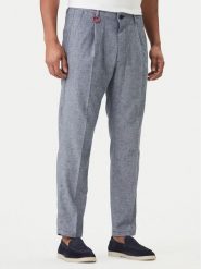 JOOP! Jeans Spodnie materiałowe Lead2 30102837 Granatowy Regular Fit. Niebieskie spodnie materiałowe męskie JOOP! Jeans, m, bez wzorów, z jeansu. Za 569.99 zł.