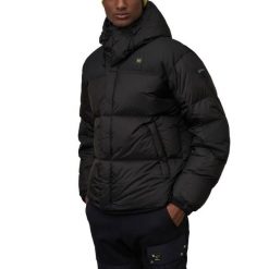 Kurtka BLAUER GIUBBINI CORTI IMBOTTI Czarny. Czarne kurtki męskie Blauer, bez wzorów, z tkaniny, bez kaptura. Za 1,440.99 zł.
