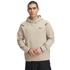 Bluza Męska Sportowa Under Armour Unstoppable Flc Hd. Brązowe bluzy męskie Under Armour, m, bez wzorów, z materiału, z kapturem. Za 399.99 zł.
