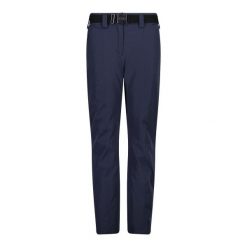 Spodnie narciarskie dla kobiet CMP. Czarne spodnie snowboardowe damskie CMP, na zimę, bez wzorów, sportowe, narciarskie. Za 771.65 zł.