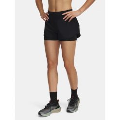 UA Launch Pro 3" 2in1 Shorts 1389575-001 XS. Czarne obuwie sportowe damskie Under Armour, s, bez wzorów, sportowe, na fitness i siłownię. Za 155.11 zł.