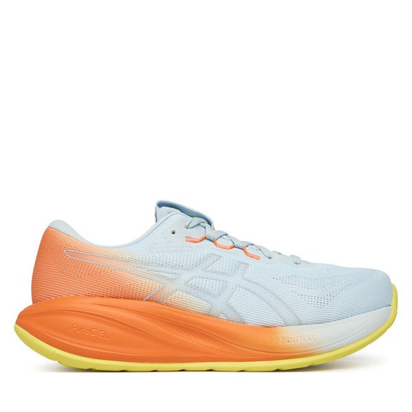 Buty do biegania Asics. Niebieskie buty sportowe męskie Asics, bez zapięcia, do biegania. Za 579.99 zł.
