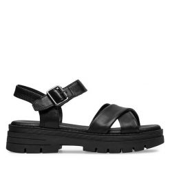 Sandały Lasocki. Czarne sandały męskie Lasocki, bez zapięcia. Za 159.99 zł.