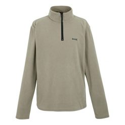 Bluza Polarowa z suwakiem Męska Thompson. Brązowe bluzy męskie Regatta, na zimę, m, bez wzorów, z polaru, bez kaptura. Za 46.99 zł.