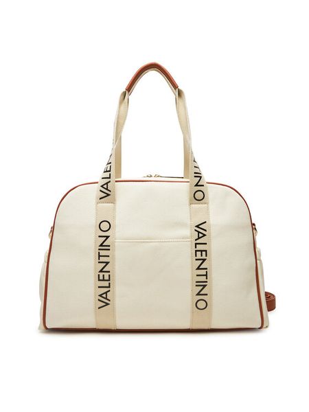 Valentino Torebka Candle VBS7DD58 Écru. Torebki do ręki damskie Valentino, bez wzorów, z materiału, bez dodatków. Za 359.99 zł.