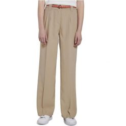 Spodnie turystyczne damskie Tom Tailor Lea. Brązowe spodnie sportowe damskie Tom Tailor, bez wzorów, z materiału, trekkingowe. Za 261.05 zł.