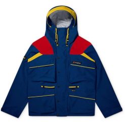 Kurtka GORE TEX Berghaus Trango GTX Jacket. Niebieskie kurtki męskie Berghaus, m, bez wzorów, z gore-texu, vintage, bez kaptura. Za 2,581.50 zł.