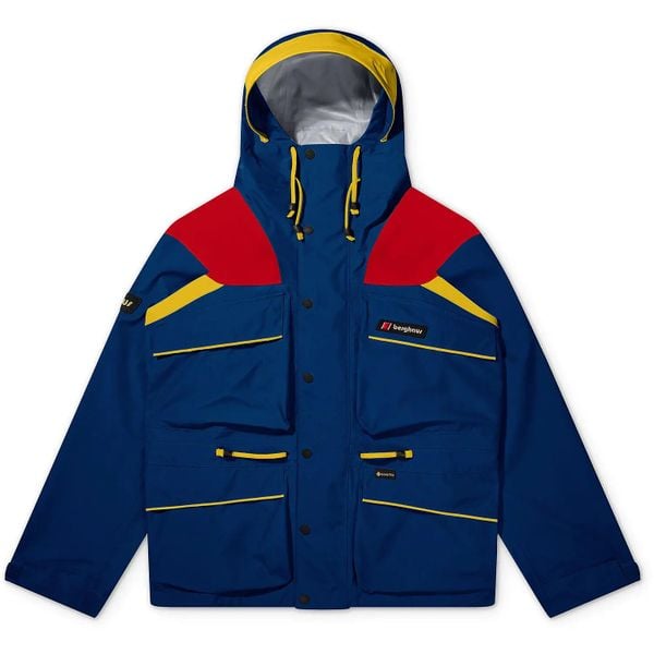 Kurtka GORE TEX Berghaus Trango GTX Jacket. Niebieskie kurtki męskie Berghaus, m, bez wzorów, z gore-texu, vintage, bez kaptura. Za 2,581.50 zł.