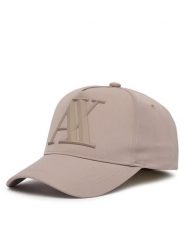 Armani Exchange Czapka z daszkiem 954079 CC518 U6107 Brązowy. Brązowe czapki i kapelusze damskie Armani Exchange, bez wzorów, z syntetyku. Za 249.99 zł.
