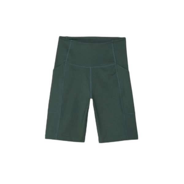 Damskie szorty z wysoką talią Girlfriend Collective Moss. Zielone obuwie sportowe damskie GIRLFRIEND COLLECTIVE, xl, bez wzorów, sportowe, rowerowe. Za 333.50 zł.