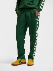Spodnie do biegania Hummel Archive Regular Poly. Zielone spodnie materiałowe damskie Hummel, xl, bez wzorów, z bawełny, do biegania. Za 185.00 zł.