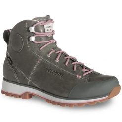 Buty trekkingowe damskie Dolomite Cinquantaquattro High FG GTX. Szare obuwie sportowe damskie Dolomite, bez wzorów, trekkingowe. W wyprzedaży za 781.25 zł.