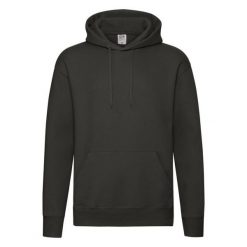 Męska Bluza Z Kapturem Premium. Brązowe bluzy męskie Fruit of the Loom, m, bez wzorów, z kapturem. Za 137.99 zł.