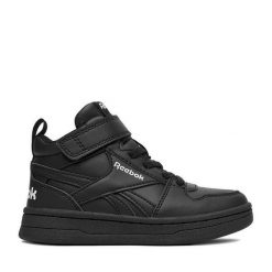 Sneakersy Reebok. Czarne trampki i tenisówki chłopięce Reebok, bez wzorów, bez zapięcia. Za 159.99 zł.