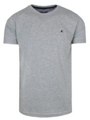 T-Shirt Szara Jednokolorowa, Męski, Koszulka, Krótki Rękaw, U-neck. Szare t-shirty męskie Red Way, na lato, l, bez wzorów, z bawełny, casualowe, bez kołnierzyka. Za 115.00 zł.