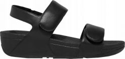 Tymoteo FitFlop Lulu FV8-090 Czarne 36. Czarne klapki damskie Tymoteo, bez wzorów, sportowe, bez obcasa. Za 300.21 zł.