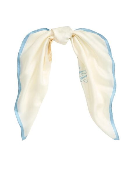 LAUREN RALPH LAUREN Chusta 454P14384001 Écru. Białe czapki i kapelusze damskie Lauren Ralph Lauren, bez wzorów, z jedwabiu. Za 415.99 zł.