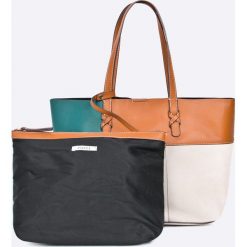 Pieces - Torebka Alice. Szare torebki shopper damskie Pieces, z materiału. W wyprzedaży za 89.90 zł.