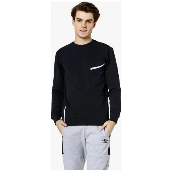 Lotto Bluza Cardito , granatowy, rozmiar M. Niebieskie bluzy męskie Lotto, m, bez wzorów, z bawełny, bez kaptura. W wyprzedaży za 59.99 zł.
